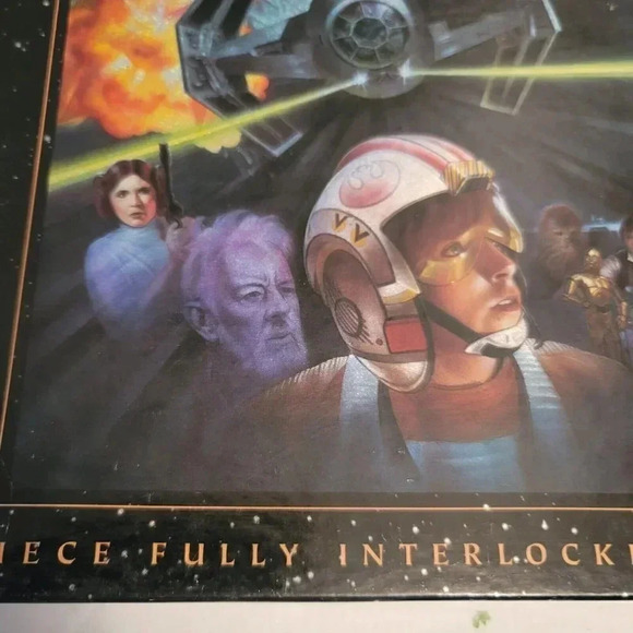 NEW SEALED Star Wars Episode IV “A New Hope” 550 Piece Puzzle 1995 Lucasfilm - Picture 9 of 14
